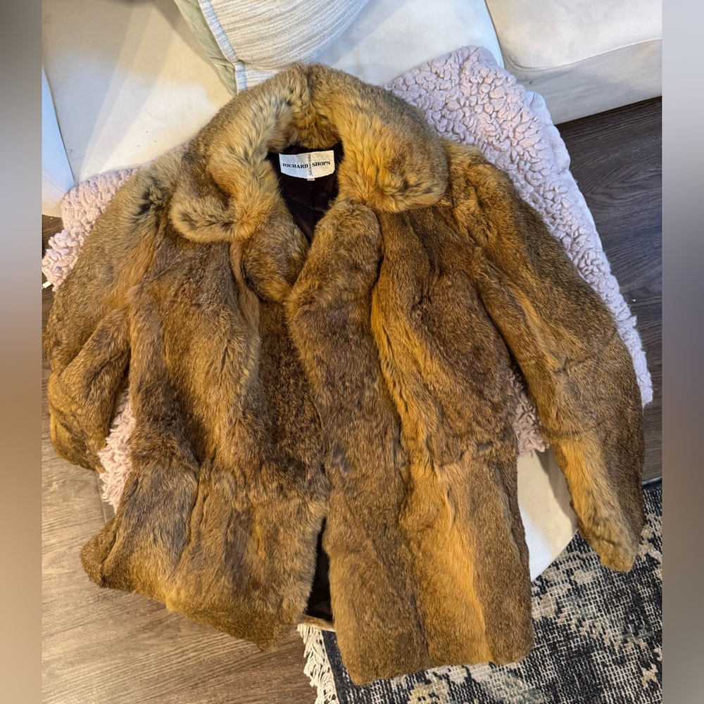 Richard Shops Fur Coat Size 12